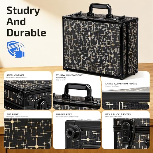 Top Loader Trading Card Storage Case for Sports Cards Graded Cards - color: Holy Light
