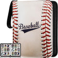RONMONG Baseball Card Binder, 990 Pockets, Protective Trading Card Album - color: baseball-style 2, size: 990