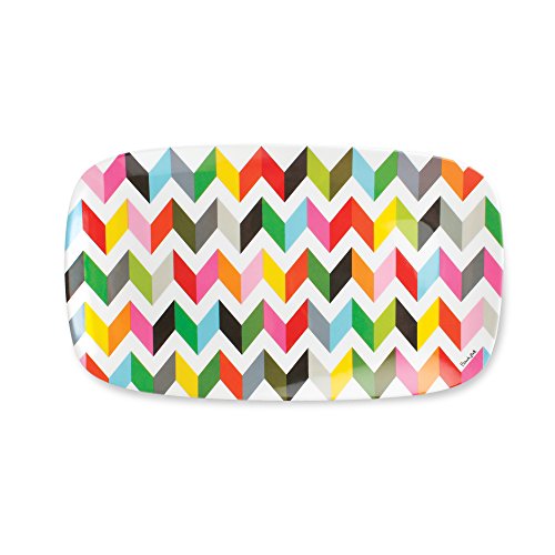 French Bull 13" Rectangular Platter - Melamine Platters and Serving Ware - Plate, Dish, Serving, Collection - Ziggy - color: Ziggy, size: 13" Rectangular Platter