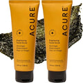 Acure Brightening Facial Scrub - Exfoliating Face Wash - 4 fl oz (2 Pack) - size: 4 Fl Oz (Pack of 2)