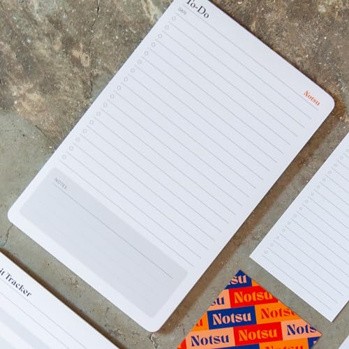 Notsu To Do List Notepad 2pk Daily Desk To Do List 50 Sheets, 5.5” x 8.5” - size: 5.5" x 8.5", style: To-Do