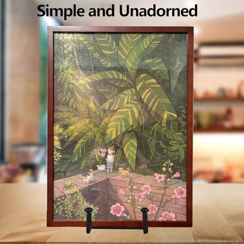 IBosins 5-Pack 16-Inch Plate Holder Display Stands Black Metal Frame Stand - color: Black, size: 16 Inch