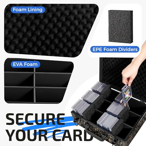 Top Loader Trading Card Storage Case for Sports Cards Graded Cards - color: Holy Light