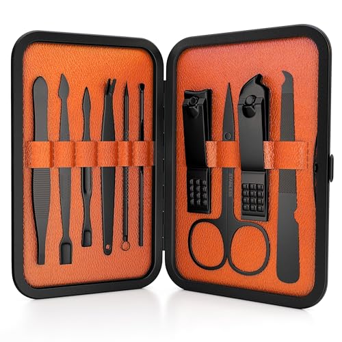 Wild Willies 10-Piece Manicure & Pedicure Kit - Compact Travel Nail Set
