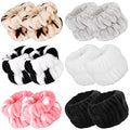 WHAVEL 6 Pairs Absorbent Spa Wristbands, Wrist Towels to Prevent Liquid from Spilling Down Arms - color: B.Multi-color