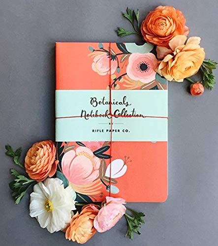 Botanicals Notebook Collection : Set of 3 Floral Paperback Notebooks by Rifle Paper Co. : (Floral Notebook Sets, Diary Notebooks, Paperback Notebooks)