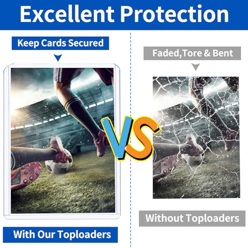 3" x 4" Card Sleeves, 42 Count Top Loaders, Hard Baseball Toploaders 35PT
