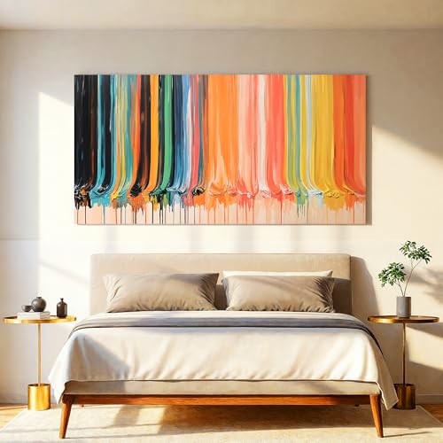 Abstract Wall Art Prints Canvas Art Wall Decor For Living Room 24"×48" - color: LAI-12G, size: 48"L x 24"W