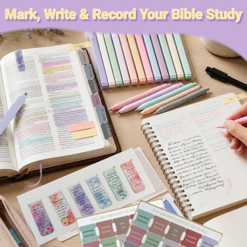 40 Pcs Bible Journaling Kit, Bible Study Supplies