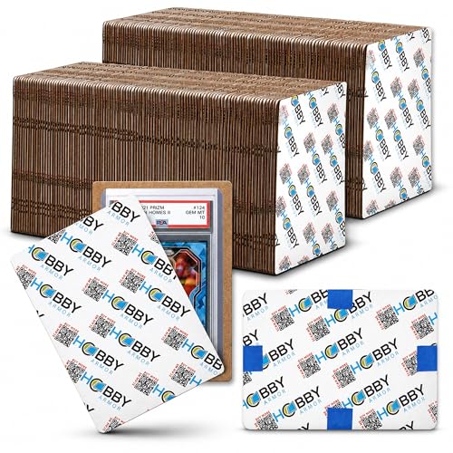 Hobby Armor Graded Trading Card Shipping Protector, 4x6 Cardboard, 200 Pack - color: 200 Pack - Vibrant