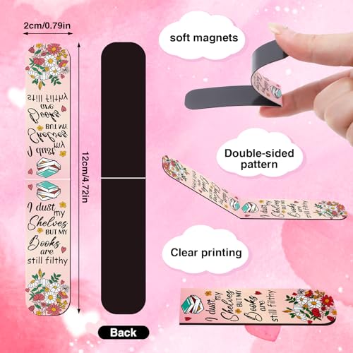 Wxiben 30 Pcs Spicy Romance Magnetic Bookmark Book Mark Page Clip - style: Spicy