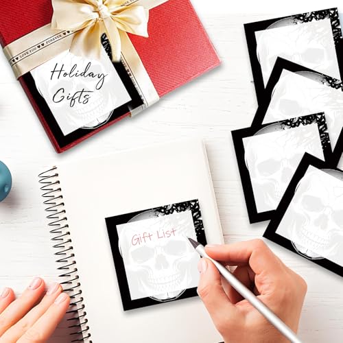 Sticky Notes 3x3 Inches, Cute Self-Stick Note Pads, Funny Memo Pads, Easy to Post Sticky Notes for Office, Home & Notebook Cool Skull - color: Cool Skull