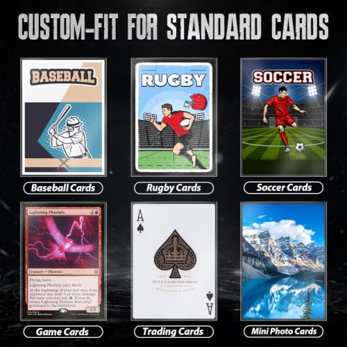 1500PS Clear Card Sleeves for Standard Trading Cards - color: Clear 1500p