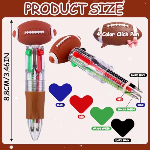 30PCS Mini Sports Multicolor Pens in One for Party Favors Supplies - style: Sport Balls-30pcs