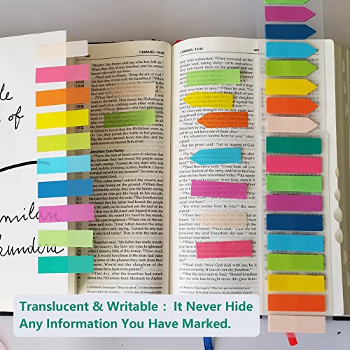 ELII 3200pcs Books Tabs for Annotating,Sticky Tabs Clear Sticky Notes - style: 3200pcs