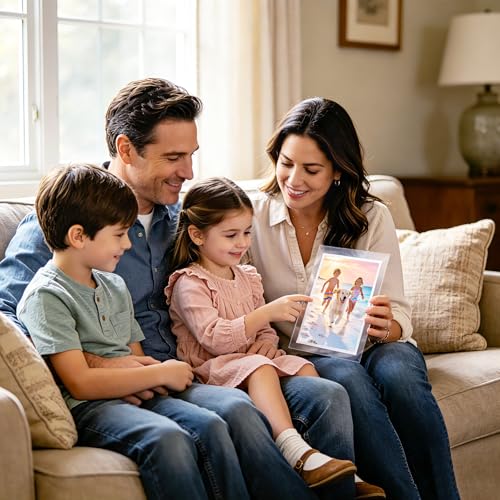 4x6 Photo Sleeves, Soft Clear Sleeves, Top Loading, 100 Pack