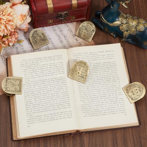 CRASPIRE Rabbit Journal Metal Clip Vintage Travelers Notebook Book Bill Binder Clips Holder Bunny Alloy Antique Bronze Decorative Travelers for TN Travelers Art Reading Decoration Accessories - style: Rabbit