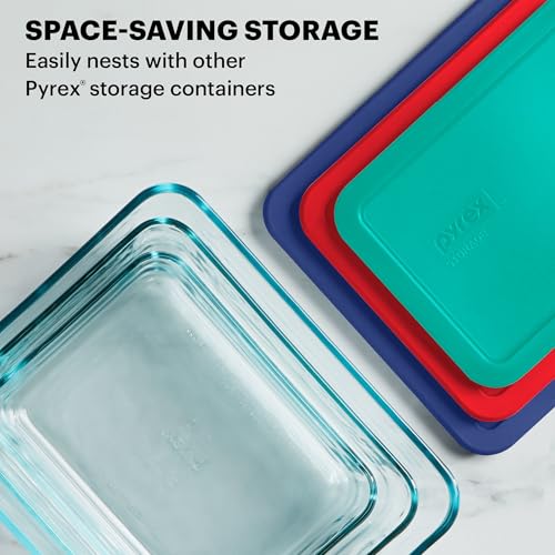 Pyrex Simply Store (5-Pack) Large Glass Food Storage Containers Set - size: 5 Pack (Large)