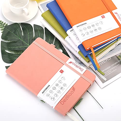 Lined Journal Notebooks with Pen Loop, Hardcover Notebook Journal for Work, 100Gsm Premium Thick Paper with Inner Pocket, Medium 5.7''''x8.4'''', ?Pink, Ruled, 1 Pack - color: Pink, size: 1 Pack