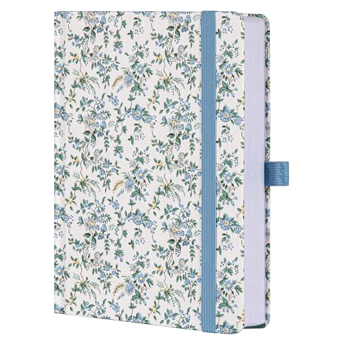 TIEFOSSI Dotted Journal for Women, A5 Dotted Grid Notebook for Writing - color: Blue, size: Dotted