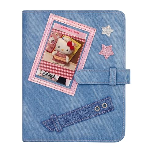 256 Pockets Photo Album for 2x3 Inch Picture, Kpop Photocard, Leather Cover, Photo Album Book Fit for Fujifilm Mini 12/11/9/8/EVO/Link/Liplay Instant Flims (Sweetheart Denim) - color: Sweetheart Denim, size: 256 Pockets