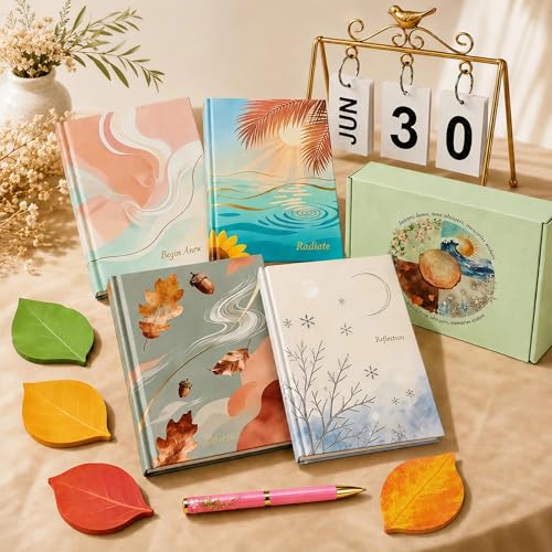 Book Lover Gifts for Women, Vintage Stationery Set Gifts - color: Ivory