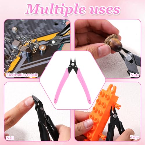 Rhinestone Remover, Black 5" Metal Nail Art Scissors, Rhinestone Remover Nipper, Nail Art Decorations Removers DIY Tool Accessory - color: Black