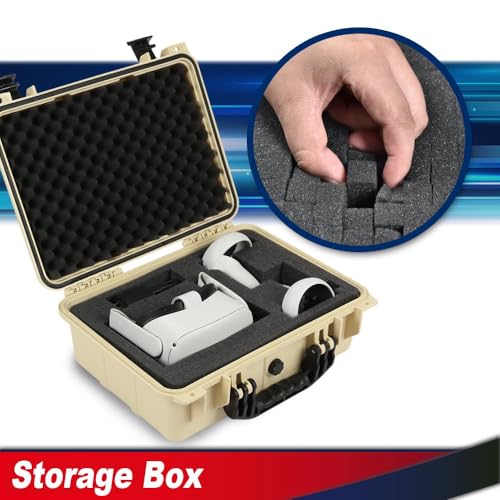 Storage Box for Collectible Cards, Tools, Screws, Craft Supplies DIY - size: 1 Pack | DIY Divider | Big Size | Beige & Black