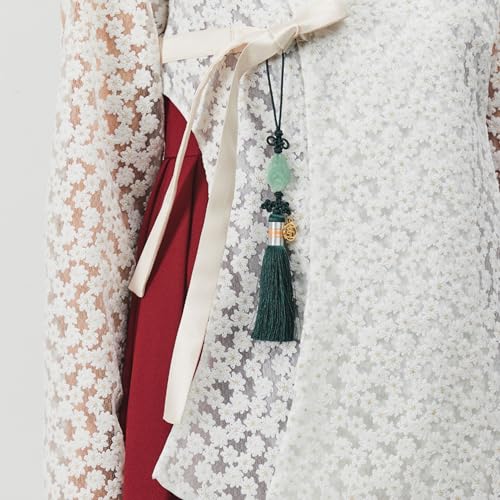 Mua Norigae Modern Hanbok Tassel Bag Charm, Keychain for Women - color: Green