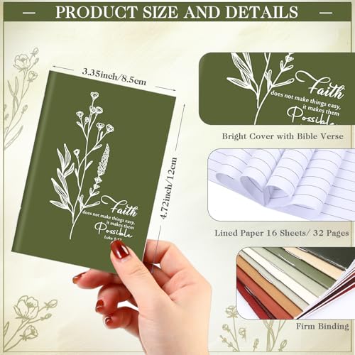 Fuutreo 60 Pcs Bible Verse Christian Gifts, Vibrant Color - color: Joyous Colors