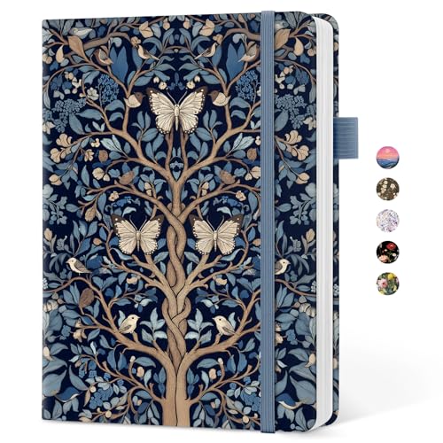 Taja Aesthetic Lined Journal for Women, Pretty Notebooks for Work & Study - color: S-Gilded Wings