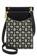 Danny K. Women's Tapestry Crossbody Cell Phone or Passport Purse, Handmade in USA - color: Olympic