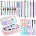 Nicpro 38PCS Aesthetic School Supplies, Pastel Mechanical Pencil Set - size: 38 PCS