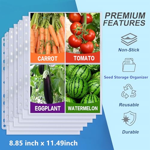 50 Pack Photo Sleeves Holds 400 3.5""x5"" Photos, Clear Photo Page Protector for 3 Ring Binder, Double-Sided Photo Album Refill Pages Photo Pockets Photo Sleeves Binder Sheets - size: 3.5"x5"