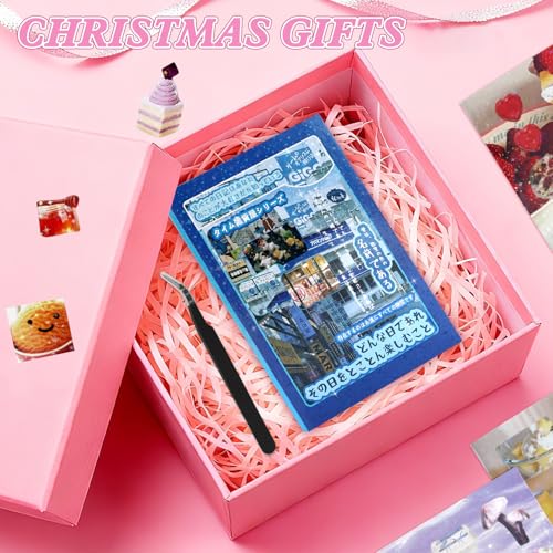 600Pcs Japanese Sticker Book for Journaling Adult, Cute Scrapbook Stickers - style: Dc 45 Sheet Winter