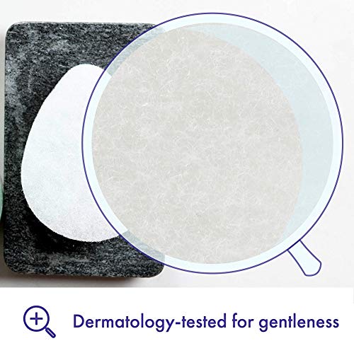 Buf-Puf Regular Facial Sponge, Dermatologist Developed, Removes Deep Down Dirt & Makeup that Causes Breakouts and Blackheads, Reusable, Exfoliating, White, 1 Count - size: 1 Pack