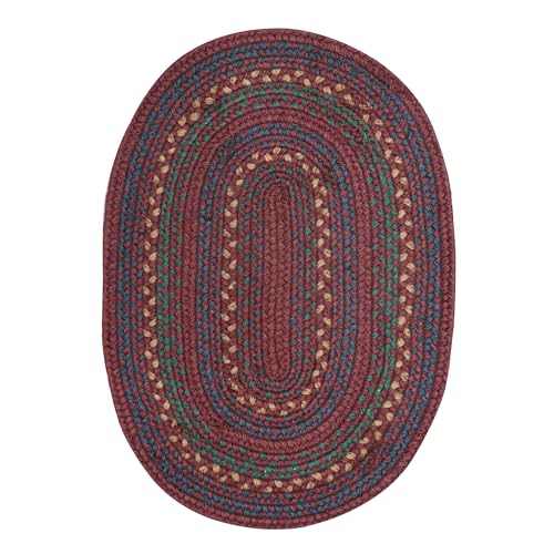 Homespice Jamestown Jute Braided Placemats, Oval 13x19 Set of 4 - color: Jamestown