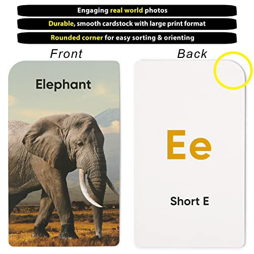 Award-Winning Flash Cards for Preschool & Kindergarten – 5-Deck Set, 180 Jumbo Cards – Learn Alphabet, Numbers, Colors, Shapes, First Words, Opposites & Rhyming – for Kids Ages 3–5