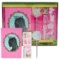 Innovative Designs Wicked Journal Set with Pen & Puffy Sticker Sheet, 5 x 7 Hardcover Lined Notebook, Glinda Journal