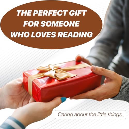 Walnut Dog Book Page Holder, Smooth Finish Wood Holder for Reading, Ideal Book Lover Gifts - Small - size: Small