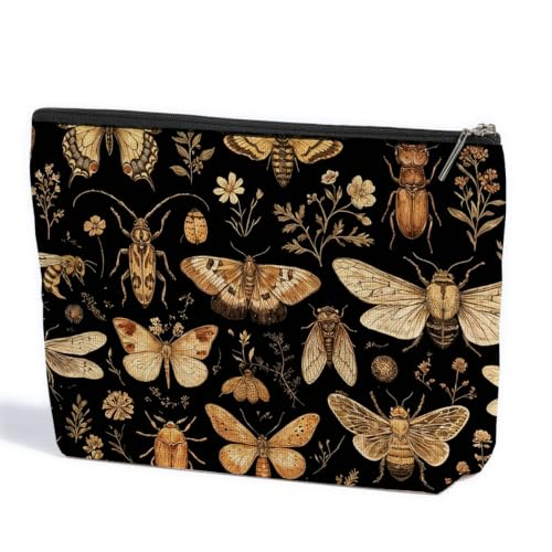 ZHAMEN Insect Makeup Bag for women Travel Organizer Pouch Cosmetic Bags 01 - color: Multicolor 1610