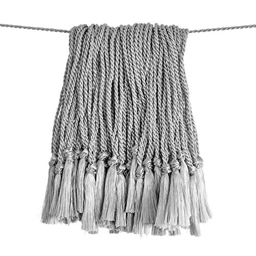 Tassel Depot 100 Floss Bookmark Tassels - Gray - color: Grey