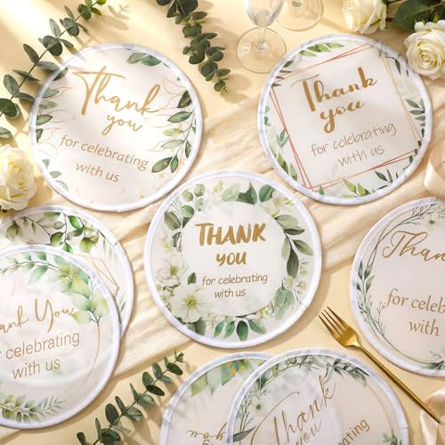 Gejoy 24 Pcs Wedding Party Flying Disc Hand Fans Foldable 8 Styles - color: Wedding Party