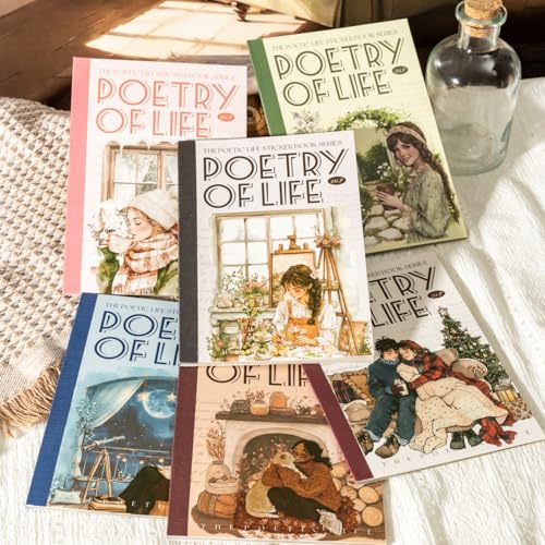 TIAMECH French Countryside Poetic Life Sticker Book - color: Countryside French