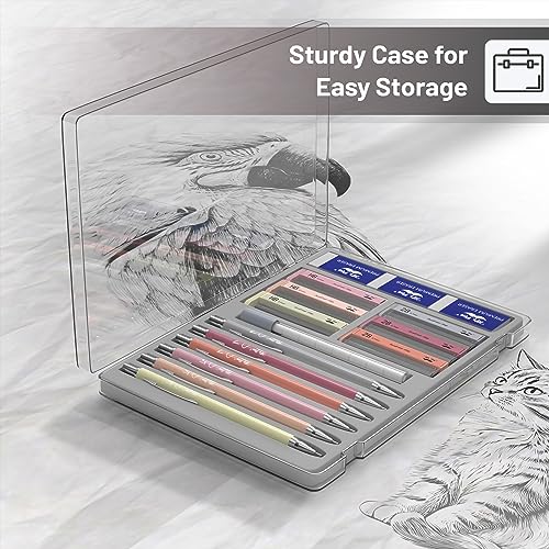 Mr. Pen- Cute Mechanical Pencil Set with Lead Refills & Erasers, 6 Pack