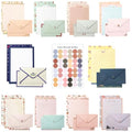 91 Pcs Stationery Paper Envelopes Set - color: Sweet