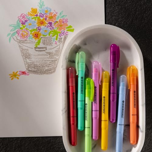 DIVERSEBEE Bible Highlighters and Pens No Bleed (Sorbet) - color: Sorbet