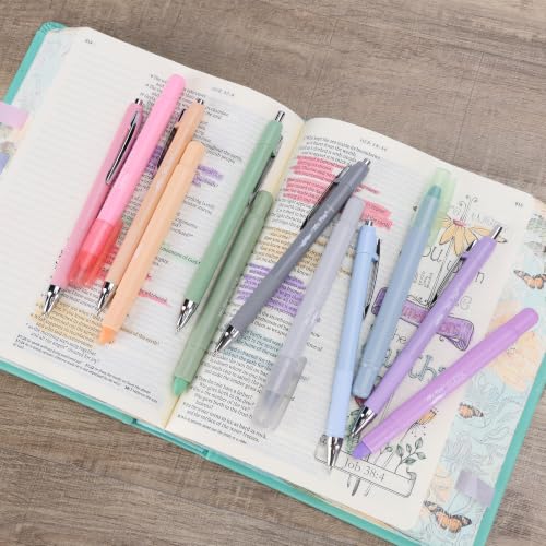 Mr. Pen- Bible Highlighters and Pens No Bleed, 12 Pack - color: Pastel