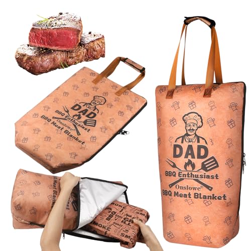 BBQ Blanket for Resting Meat - Meat Resting Bag of Washable Oxford Cloth - Insulated Brisket Resting Blanket for Turkey, Pork Shoulder & Beef - Gifts for Men, BBQ Lovers Gift (Mixed Colors, 21 in) - color: Mixed colors, size: 21 in