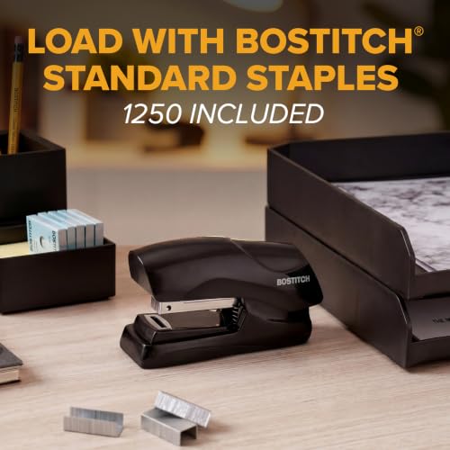 Bostitch Heavy Duty Stapler Value Pack, 40 Sheet Capacity, Black - color: Black